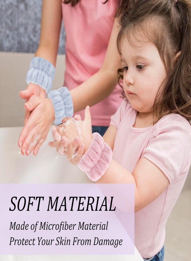 Guduling 10 Pcs Arm Bands for Washing Face,Wrist Cuffs for Washing Face,Skincare Wristbands,Faces Wash Wristband,Wrist Bands for Washings Faces for Girls Prevent Water from Spilling Down Your Arms - Image 5